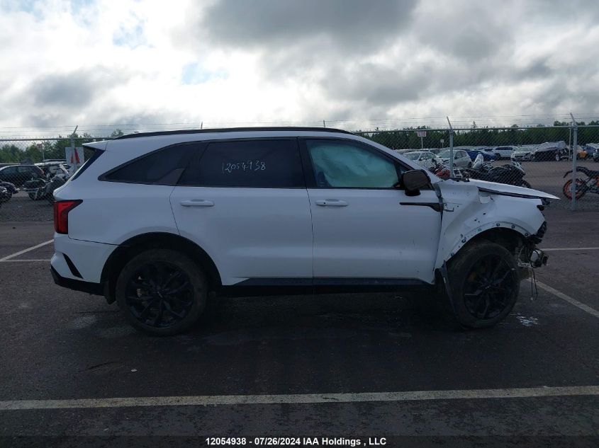 2022 Kia Sorento VIN: 5XYRHDLF1NG139191 Lot: 12054938