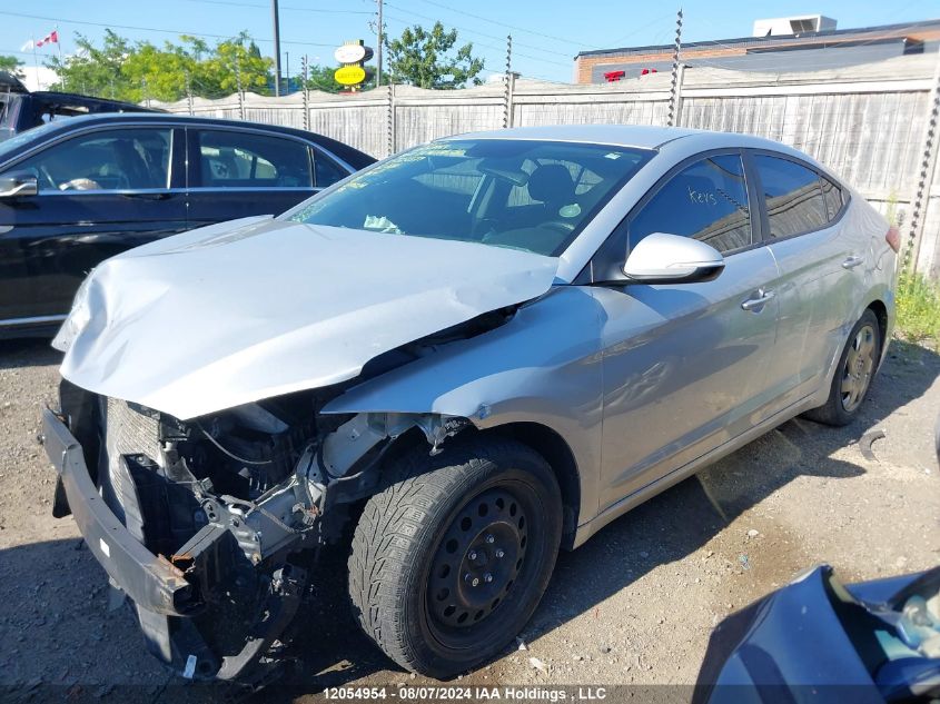 2017 Hyundai Elantra Gl VIN: KMHD84LF2HU322379 Lot: 12054954