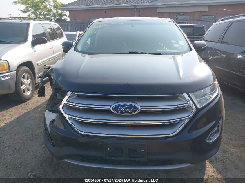 2018 Ford Edge Sel VIN: 2FMPK3J83JBB27335 Lot: 12054967