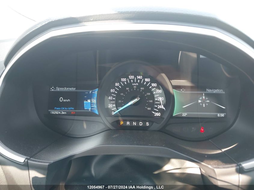 2018 Ford Edge Sel VIN: 2FMPK3J83JBB27335 Lot: 12054967