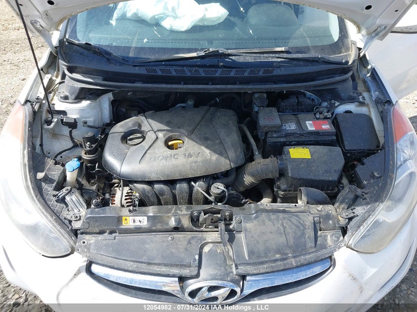 2013 Hyundai Elantra Gls VIN: 5NPDH4AE6DH217458 Lot: 12054982