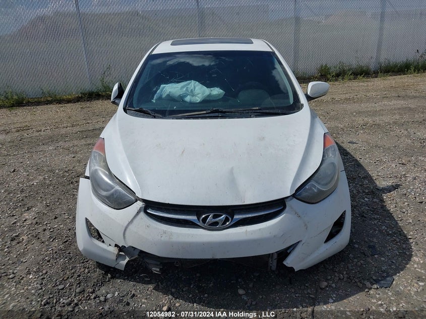 2013 Hyundai Elantra Gls VIN: 5NPDH4AE6DH217458 Lot: 12054982