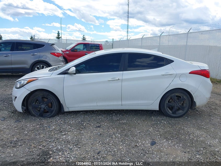 2013 Hyundai Elantra Gls VIN: 5NPDH4AE6DH217458 Lot: 12054982