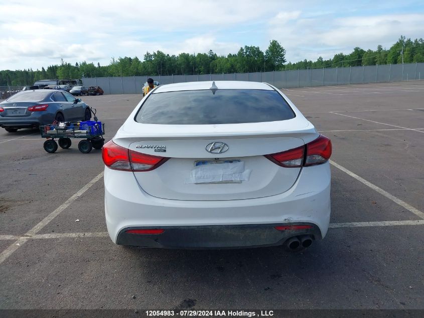 2014 Hyundai Elantra Coupe Gs/Se VIN: KMHDH6AH6EU027684 Lot: 12054983