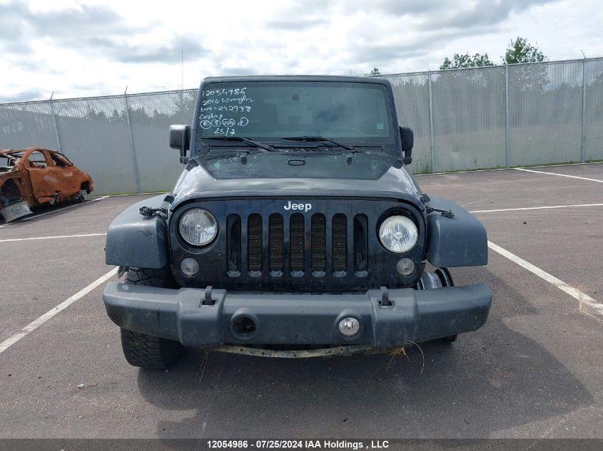 2014 Jeep Wrangler Sport VIN: 1C4AJWAG0EL242938 Lot: 12054986