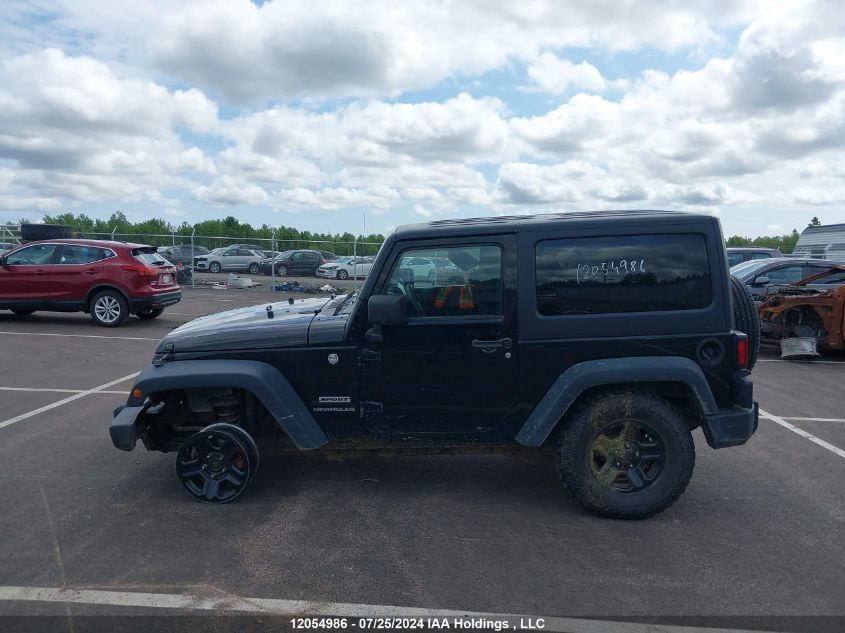 2014 Jeep Wrangler Sport VIN: 1C4AJWAG0EL242938 Lot: 12054986