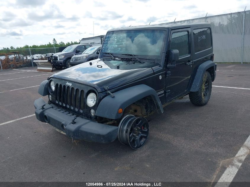 2014 Jeep Wrangler Sport VIN: 1C4AJWAG0EL242938 Lot: 12054986