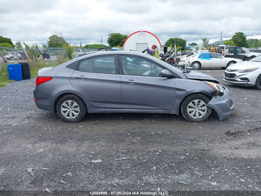 2016 Hyundai Accent Se VIN: KMHCT4AEXGU093601 Lot: 12054998