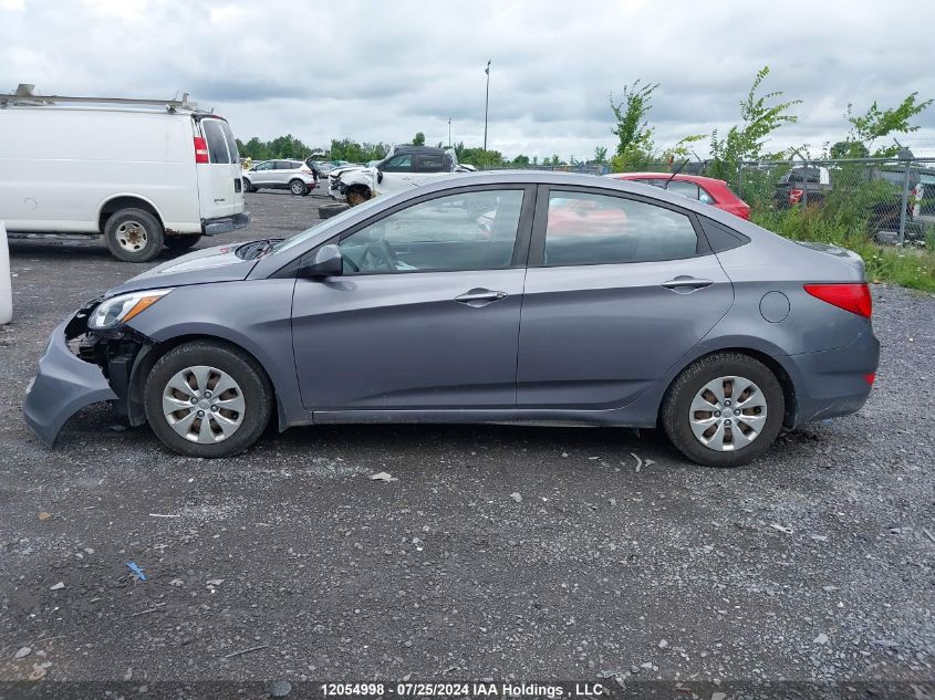 2016 Hyundai Accent Se VIN: KMHCT4AEXGU093601 Lot: 12054998