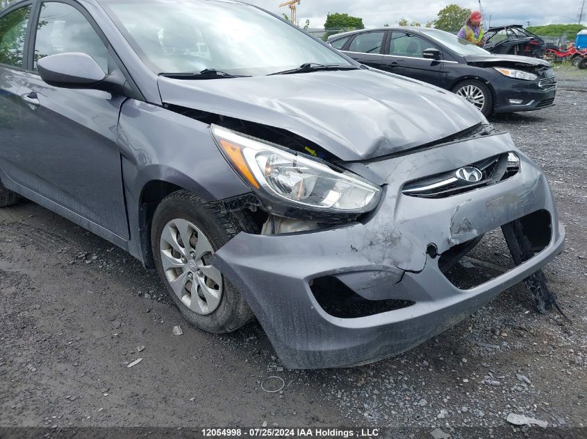 2016 Hyundai Accent Se VIN: KMHCT4AEXGU093601 Lot: 12054998