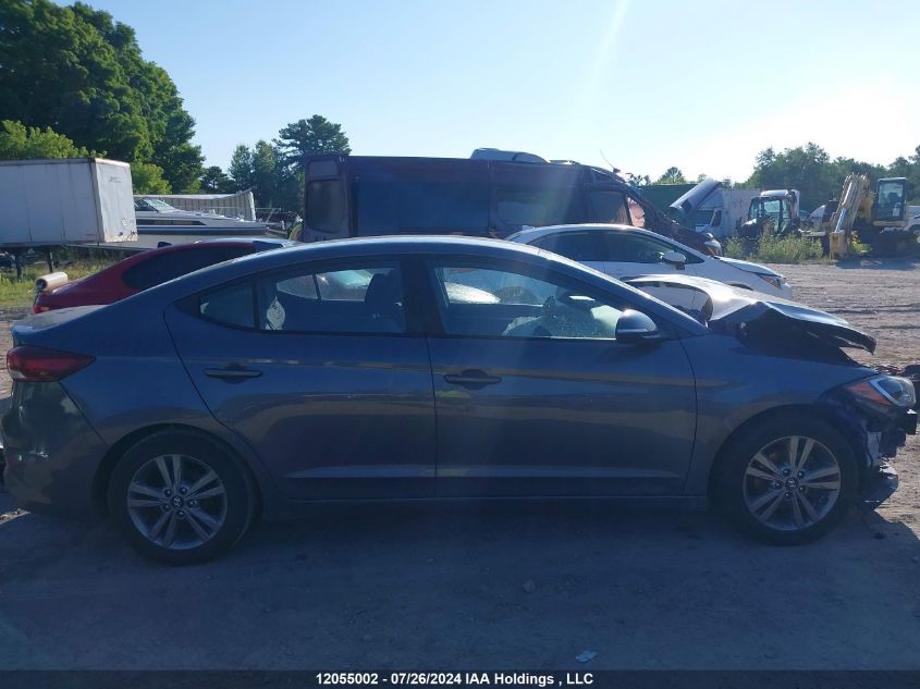 2018 Hyundai Elantra Gl VIN: KMHD84LFXJU638103 Lot: 12055002