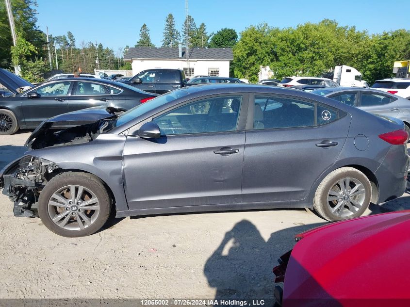 2018 Hyundai Elantra Gl VIN: KMHD84LFXJU638103 Lot: 12055002