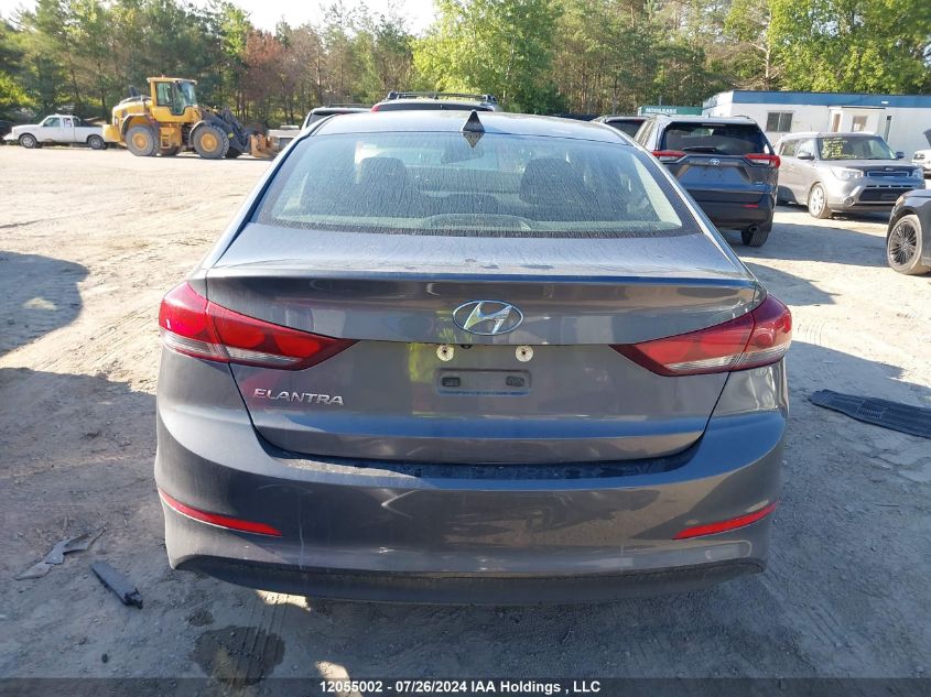 2018 Hyundai Elantra Gl VIN: KMHD84LFXJU638103 Lot: 12055002