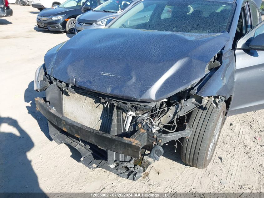 2018 Hyundai Elantra Gl VIN: KMHD84LFXJU638103 Lot: 12055002