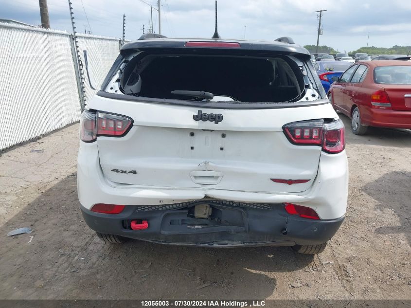 2022 Jeep Compass VIN: 3C4NJDDB3NT118706 Lot: 12055003