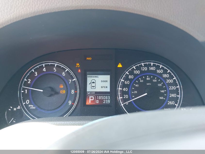 2010 Infiniti G37X VIN: JN1CV6ARXAM459631 Lot: 12055009