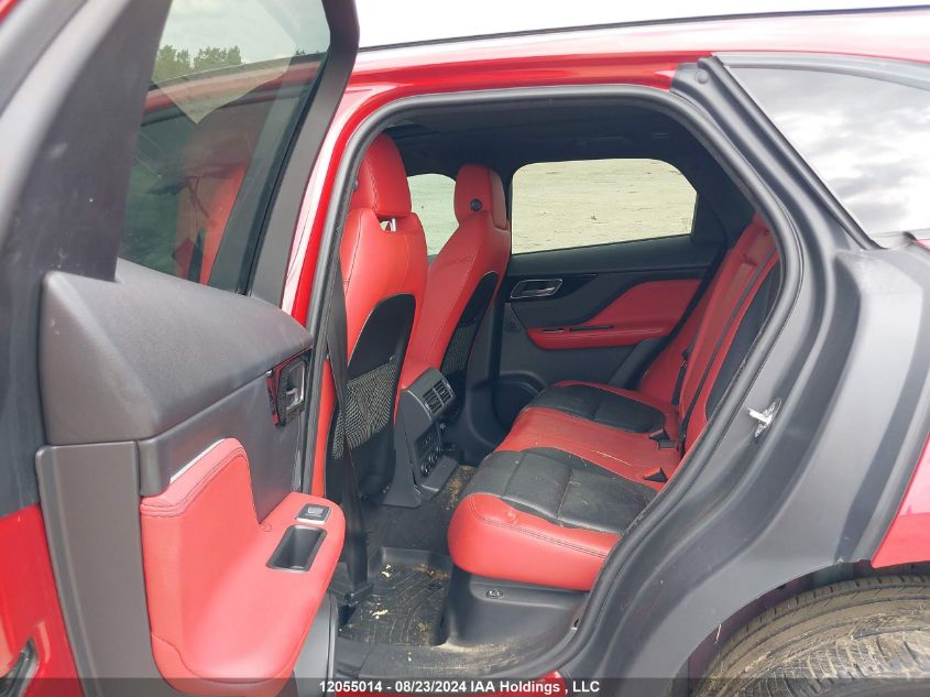 2018 Jaguar F-Pace VIN: SADCM2FV8JA350203 Lot: 12055014