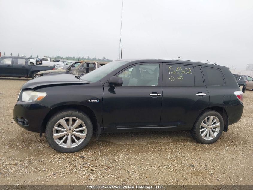 2008 Toyota Highlander Hybrid Limited VIN: JTEEW44A482003994 Lot: 12055032