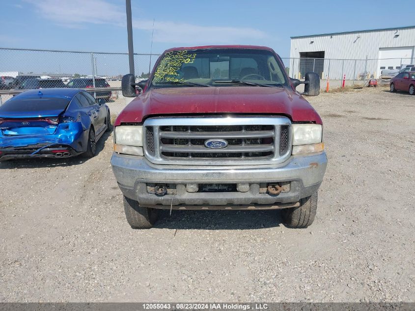 2003 Ford F350 Srw Super Duty VIN: 1FTSW31P43ED55703 Lot: 12055043