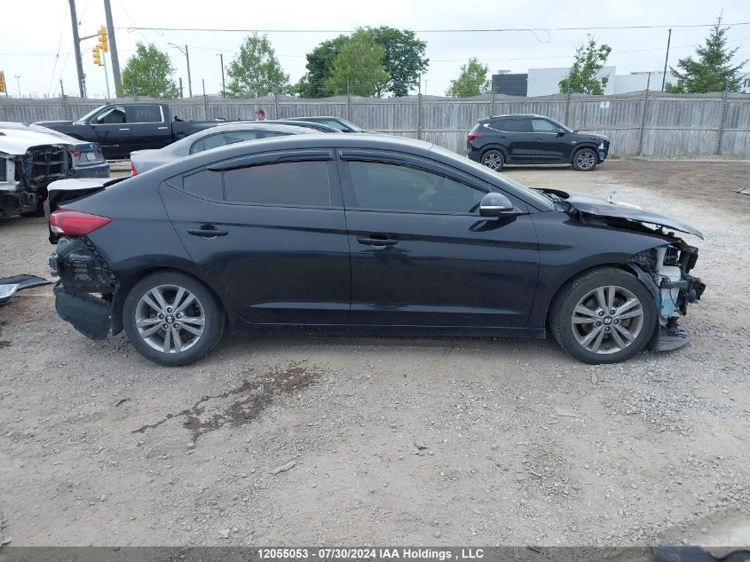 2018 Hyundai Elantra VIN: KMHD84LF9JU540017 Lot: 12055053