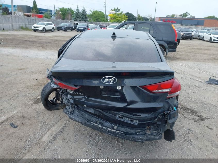 2018 Hyundai Elantra VIN: KMHD84LF9JU540017 Lot: 12055053