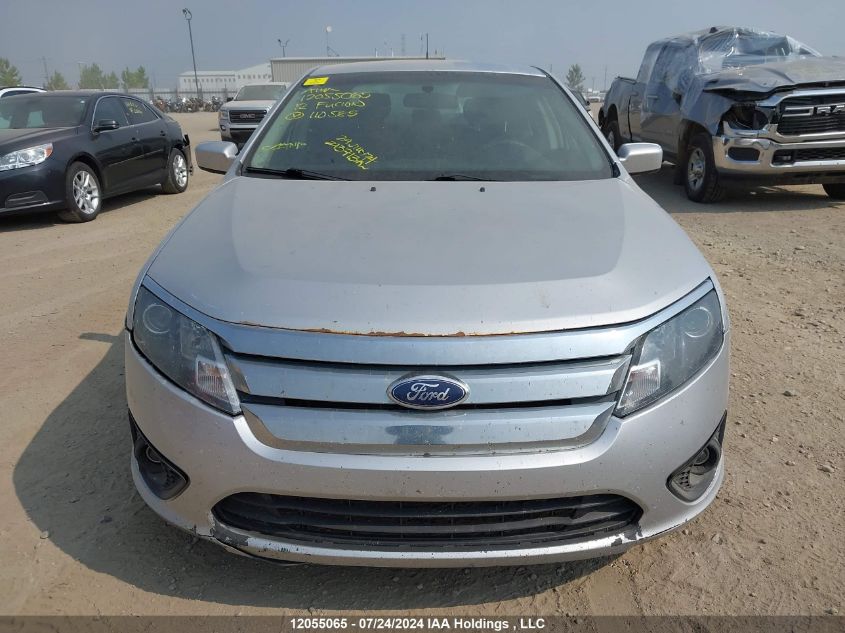 2012 Ford Fusion Se VIN: 3FAHP0HA2CR110585 Lot: 12055065