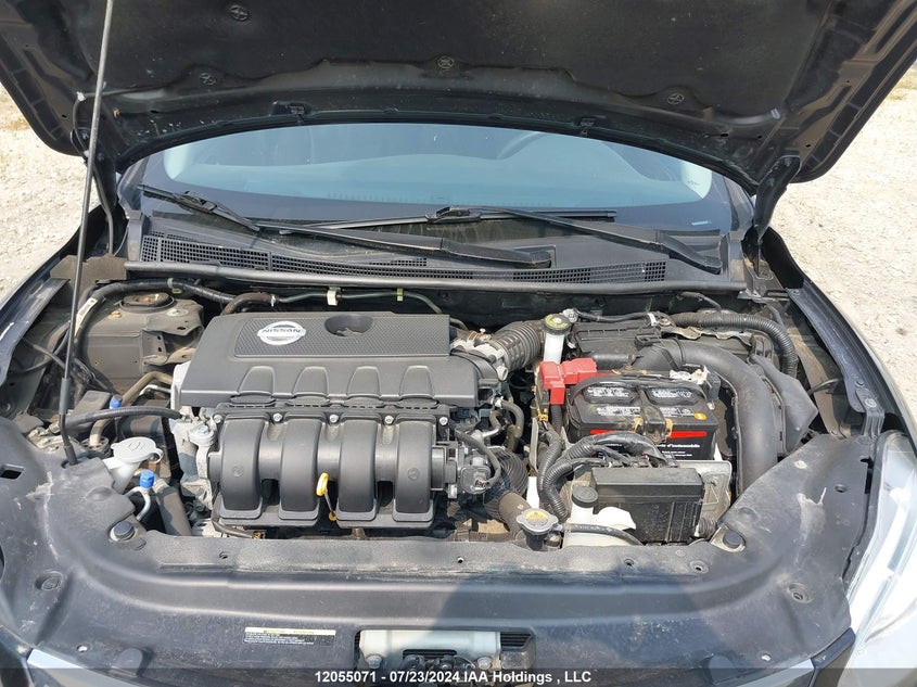 2014 Nissan Sentra S/Sv/Sr/Sl VIN: 3N1AB7AP2EL695792 Lot: 12055071