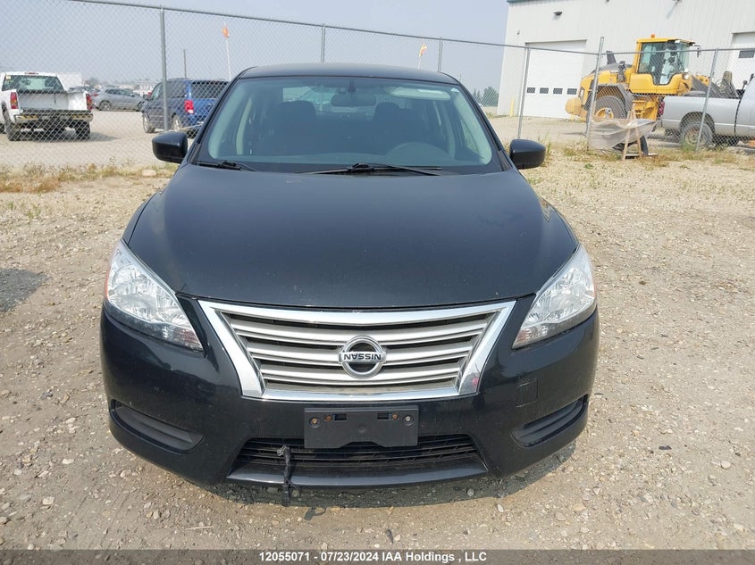 2014 Nissan Sentra S/Sv/Sr/Sl VIN: 3N1AB7AP2EL695792 Lot: 12055071