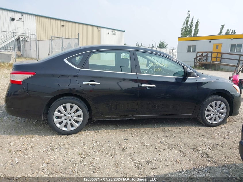 2014 Nissan Sentra S/Sv/Sr/Sl VIN: 3N1AB7AP2EL695792 Lot: 12055071