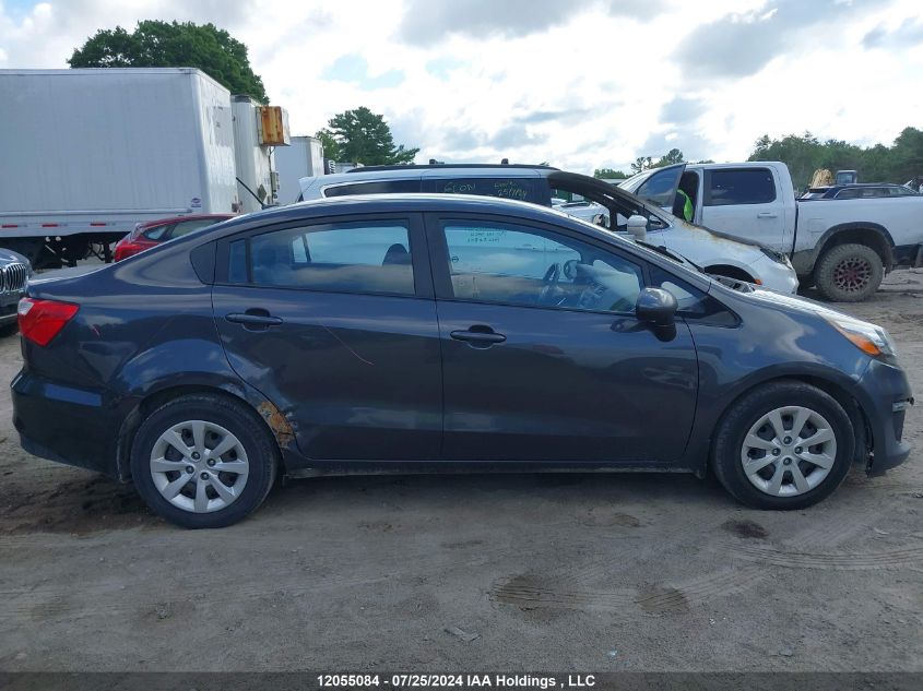 2016 Kia Rio VIN: KNADM4A32G6574593 Lot: 12055084