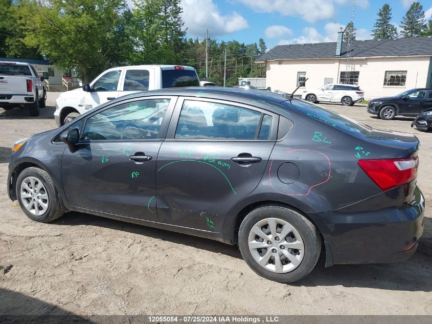 2016 Kia Rio VIN: KNADM4A32G6574593 Lot: 12055084