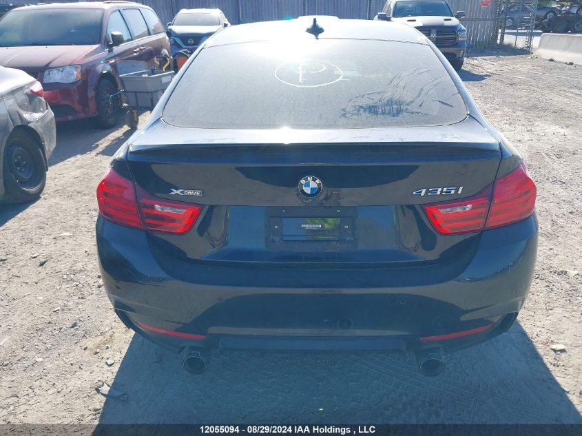 2016 BMW 435 Xi Gran Coupe VIN: WBA4B3C59GG528963 Lot: 12055094