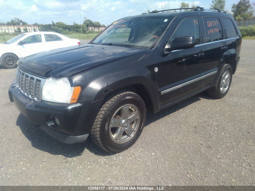 2007 Jeep Grand Cherokee Overland VIN: 1J8HR68287C587812 Lot: 12055117