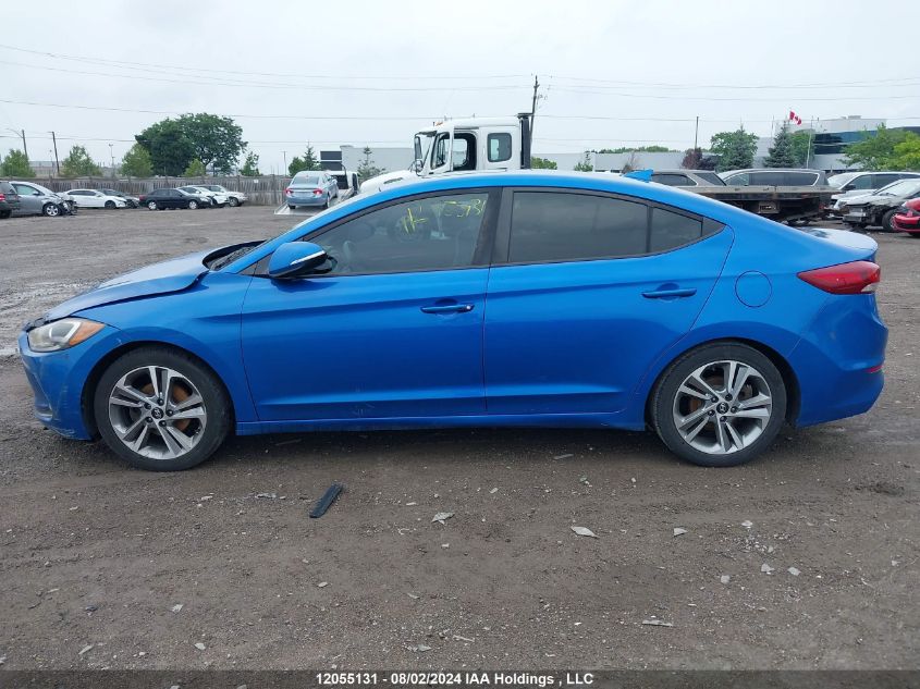 2018 Hyundai Elantra Gls VIN: KMHD84LF3JU481448 Lot: 12055131