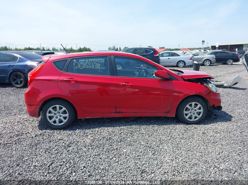 2013 Hyundai Accent Gl VIN: KMHCT5AE0DU110746 Lot: 12055138