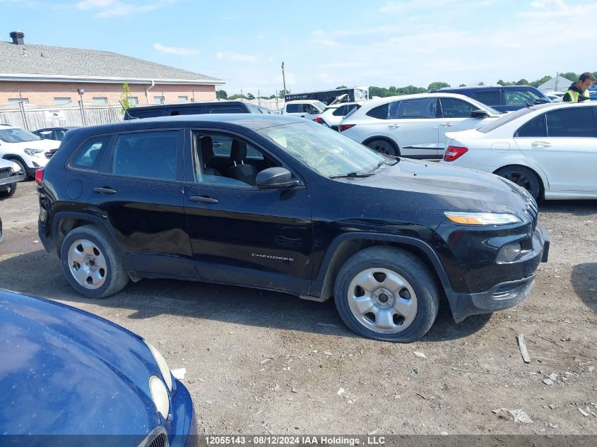 2018 Jeep Cherokee Sport VIN: 1C4PJLAB5JD596729 Lot: 12055143