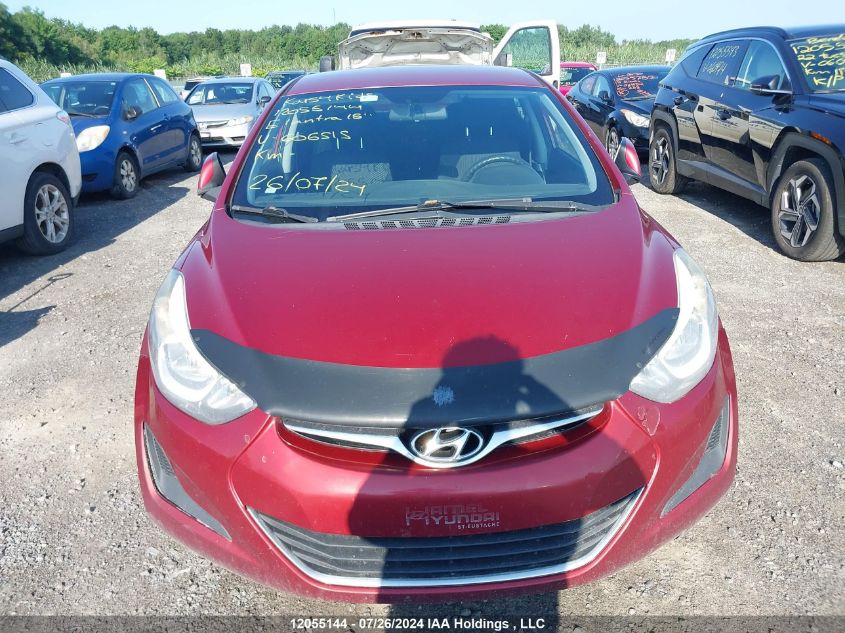 2015 Hyundai Elantra Gl VIN: 5NPDH4AE5FH606515 Lot: 12055144