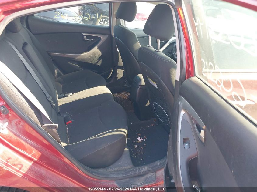 2015 Hyundai Elantra Gl VIN: 5NPDH4AE5FH606515 Lot: 12055144