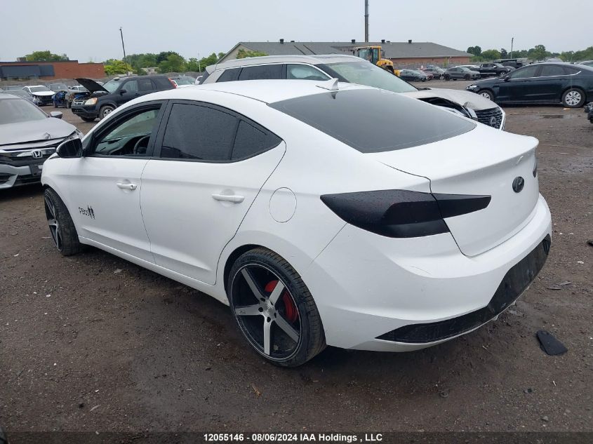 2020 Hyundai Elantra Sel/Value/Limited VIN: KMHD84LF1LU979778 Lot: 12055146