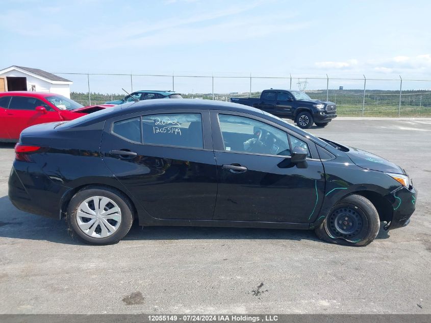 2022 Nissan Versa VIN: 3N1CN8DV0NL844782 Lot: 12055149