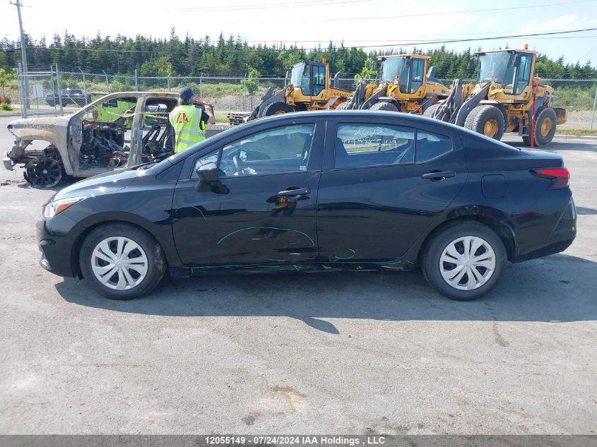 2022 Nissan Versa VIN: 3N1CN8DV0NL844782 Lot: 12055149