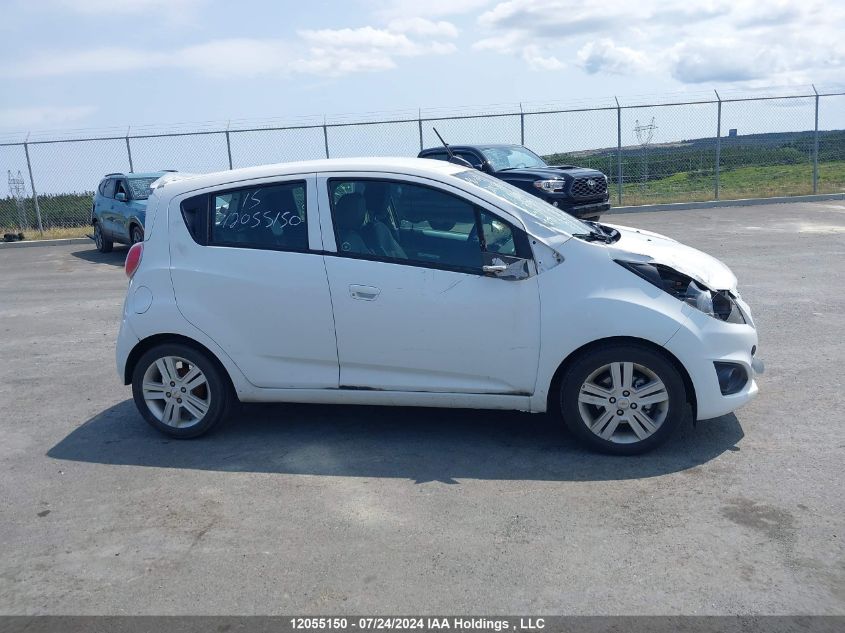 2015 Chevrolet Spark 1Lt VIN: KL8CD6S98FC791345 Lot: 12055150