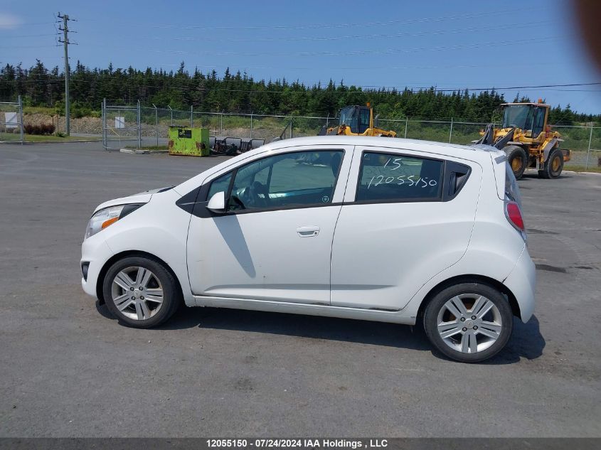 2015 Chevrolet Spark 1Lt VIN: KL8CD6S98FC791345 Lot: 12055150