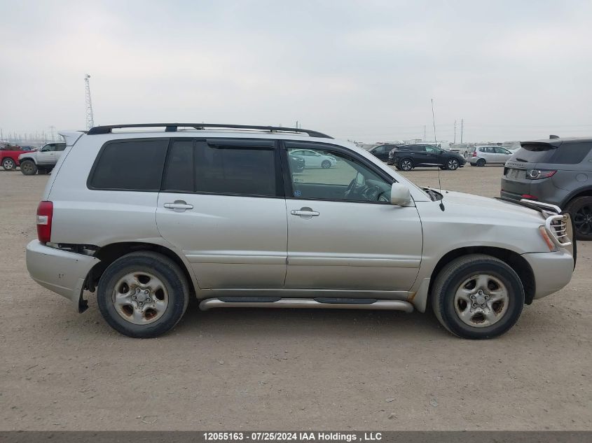 2001 Toyota Highlander VIN: JTEHF21A910002282 Lot: 12055163