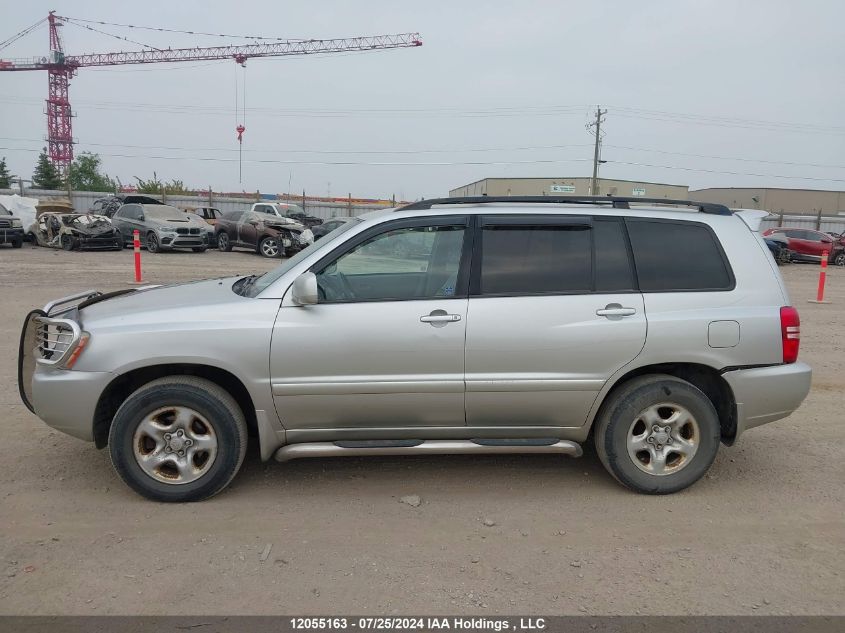 2001 Toyota Highlander VIN: JTEHF21A910002282 Lot: 12055163