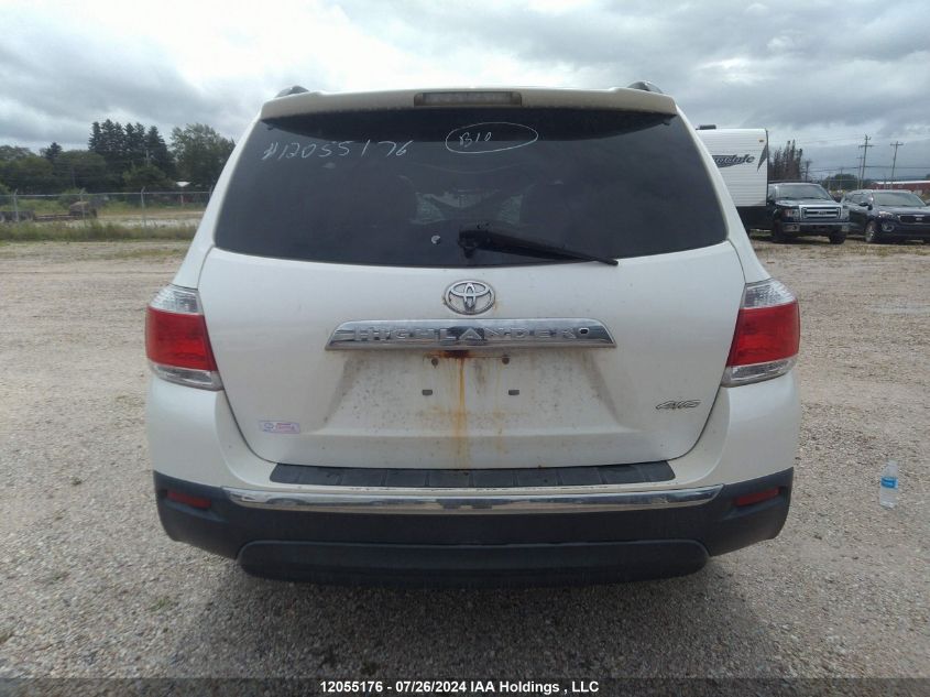 2011 Toyota Highlander V6 Limited VIN: 5TDDK3EH9BS051119 Lot: 12055176