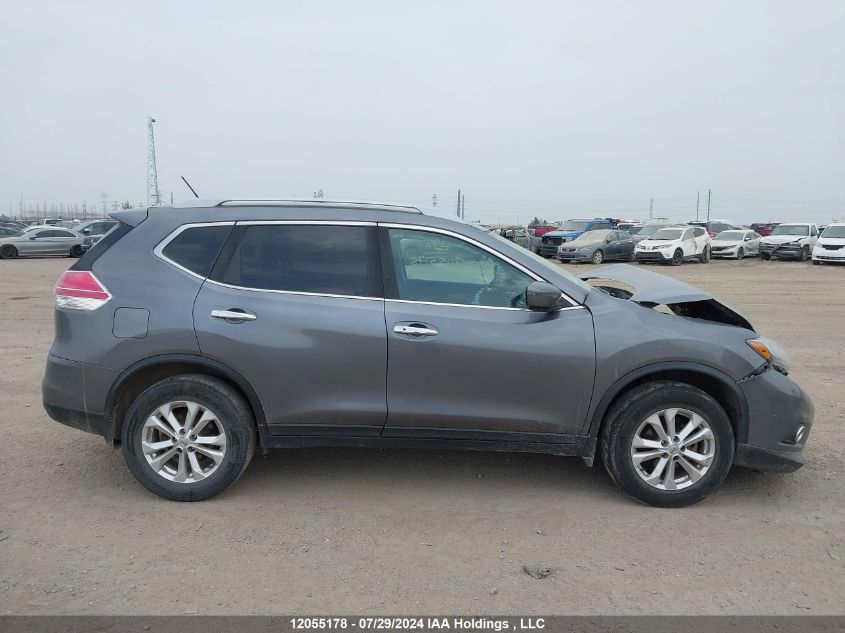 2016 Nissan Rogue S/Sl/Sv VIN: 5N1AT2MV2GC875078 Lot: 12055178