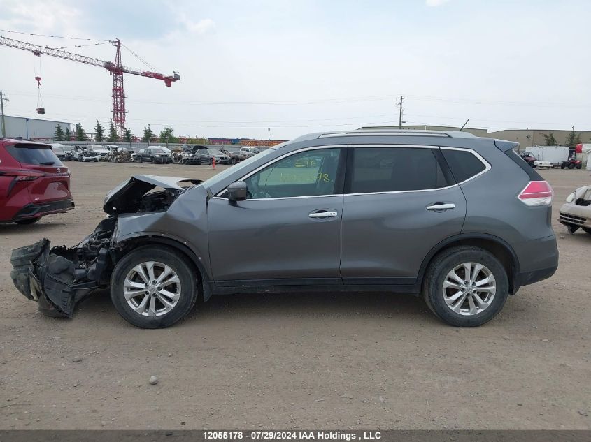 2016 Nissan Rogue S/Sl/Sv VIN: 5N1AT2MV2GC875078 Lot: 12055178