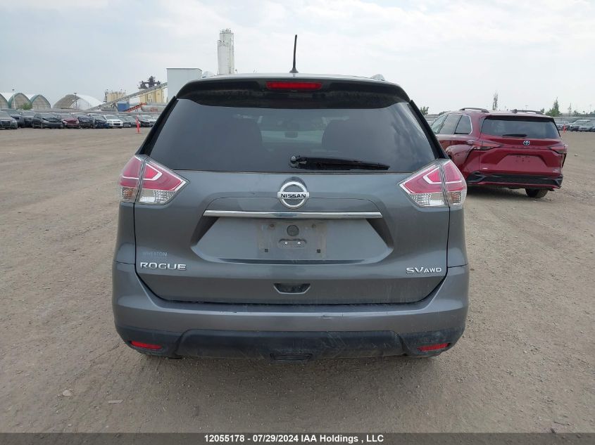 2016 Nissan Rogue S/Sl/Sv VIN: 5N1AT2MV2GC875078 Lot: 12055178
