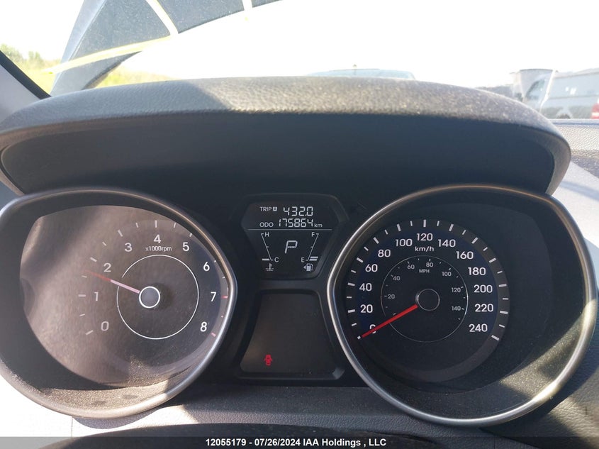 2012 Hyundai Elantra Gls/Limited VIN: 5NPDH4AE1CH068231 Lot: 12055179